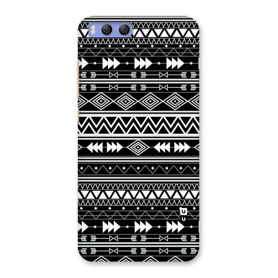 Black Aztec Creativity Back Case for Xiaomi Mi 6