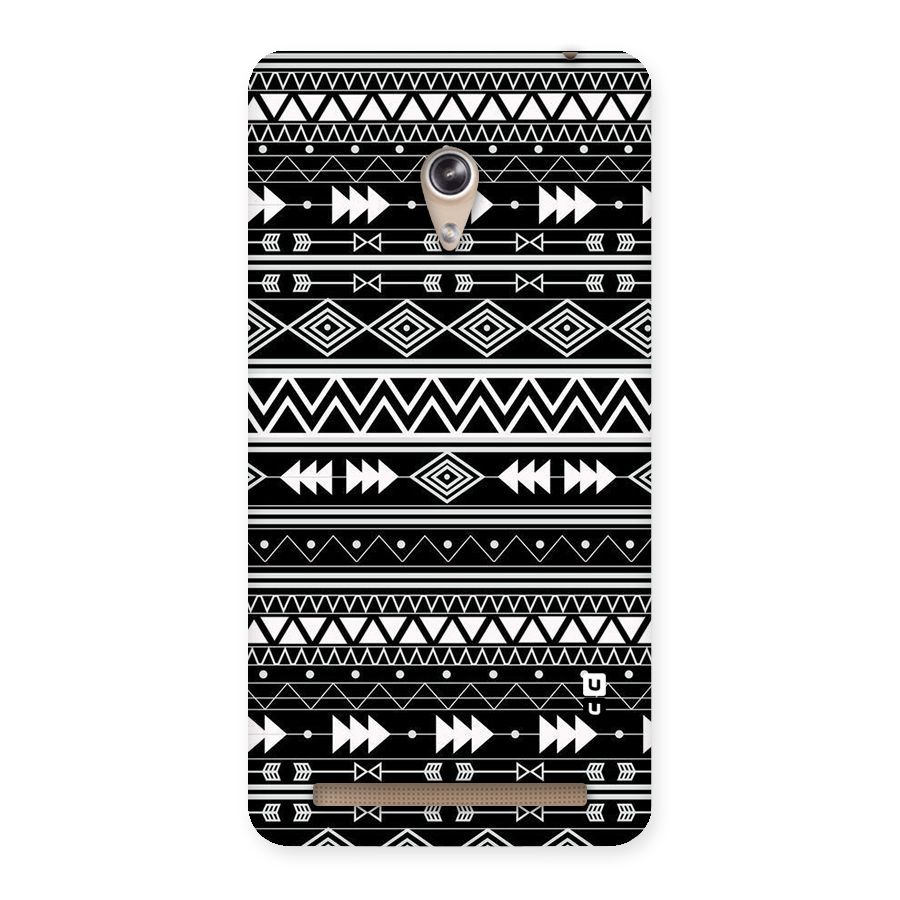 Black Aztec Creativity Back Case for Zenfone 6