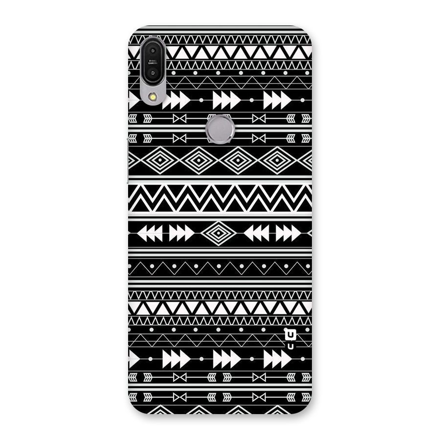 Black Aztec Creativity Back Case for Zenfone Max Pro M1