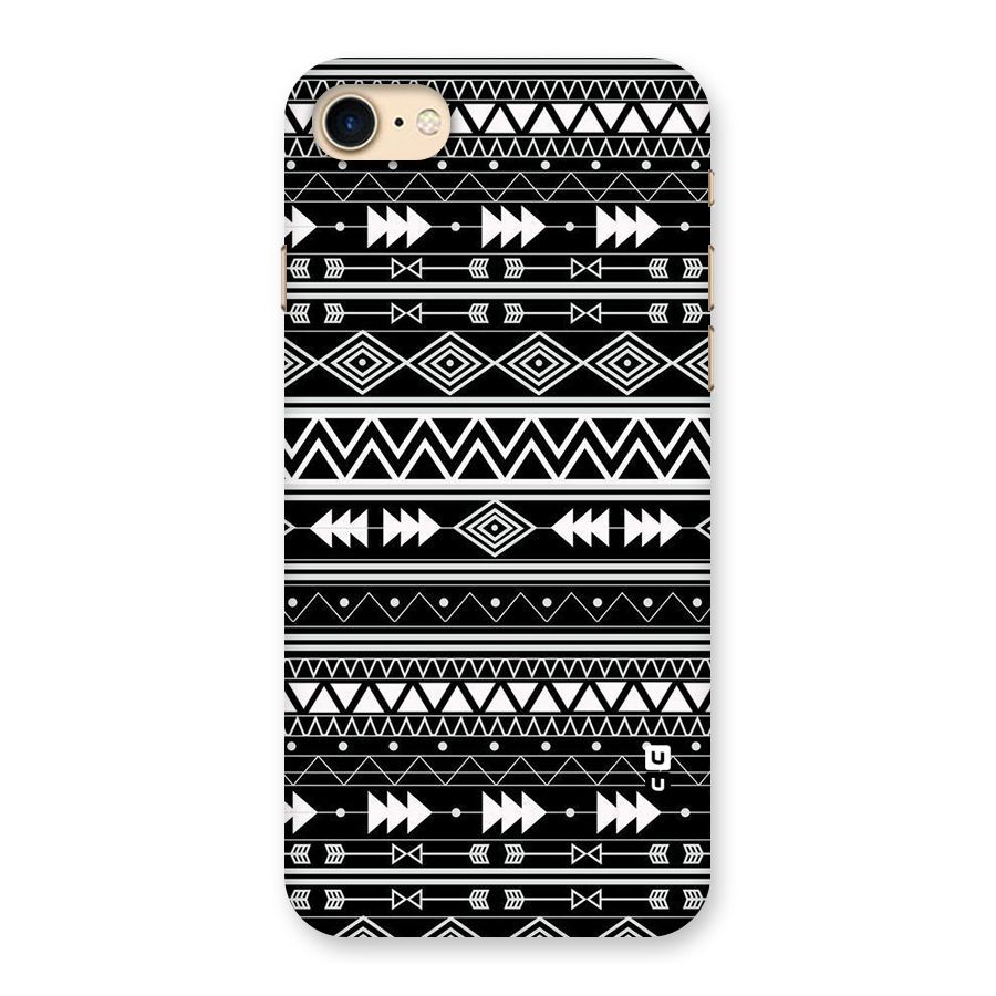 Black Aztec Creativity Back Case for iPhone 7