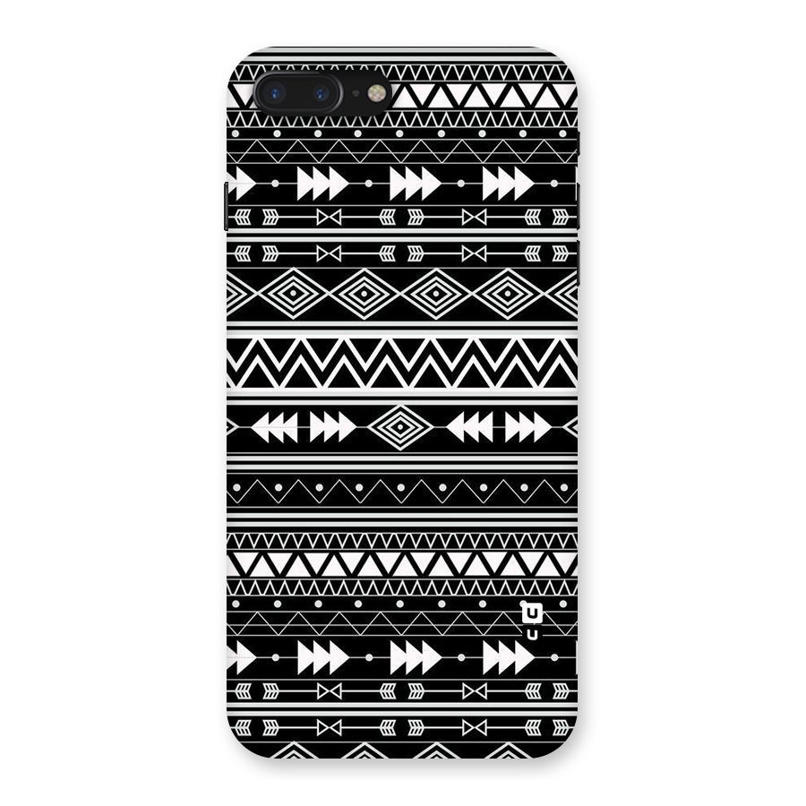Black Aztec Creativity Back Case for iPhone 7 Plus