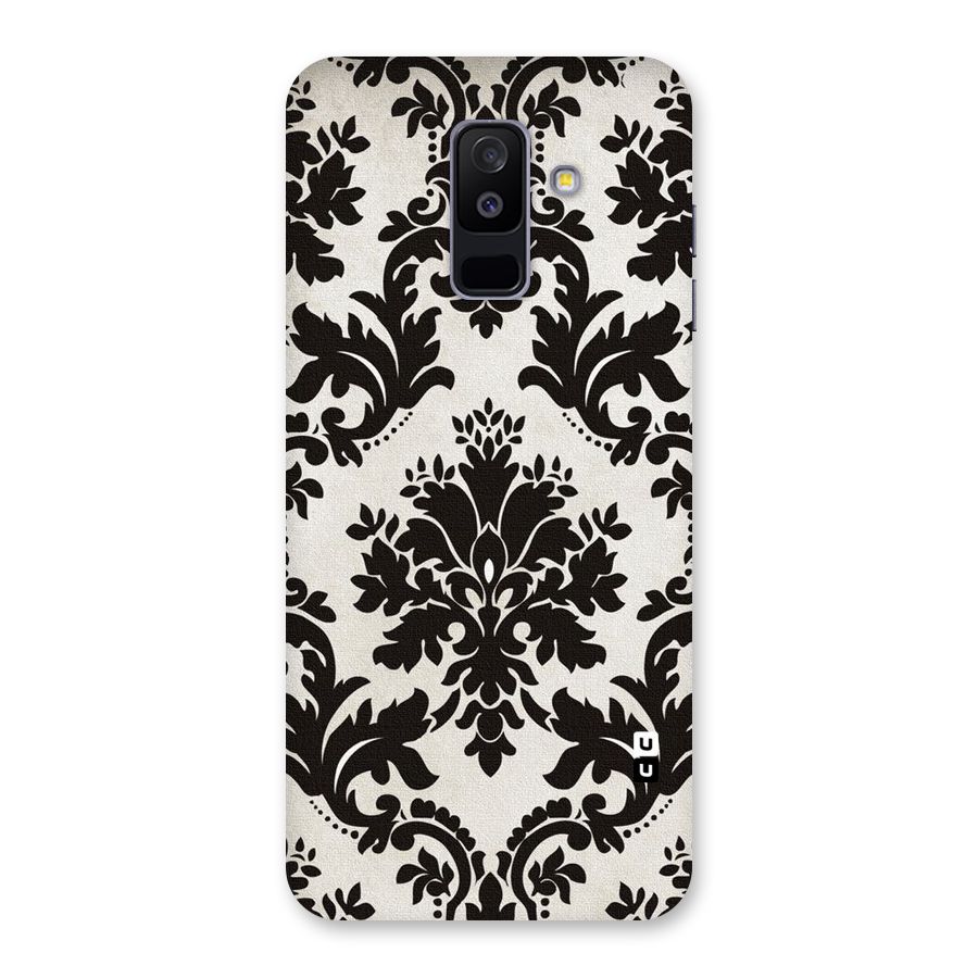 Black Beauty Back Case for Galaxy A6 Plus
