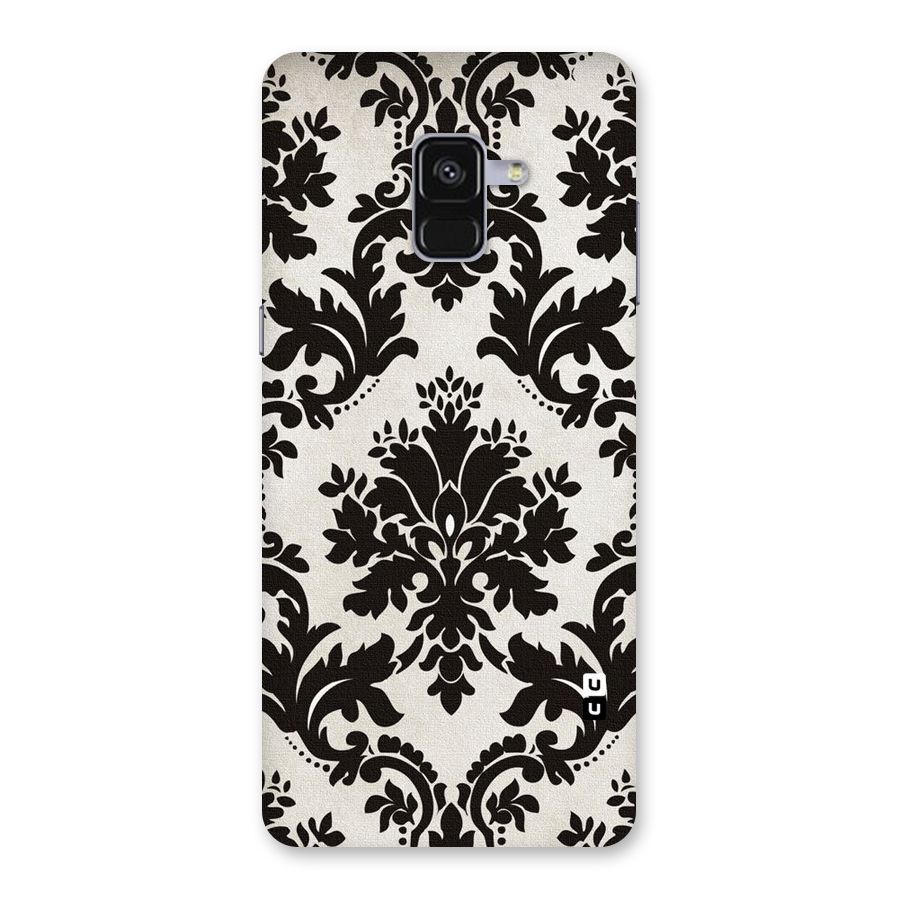 Black Beauty Back Case for Galaxy A8 Plus