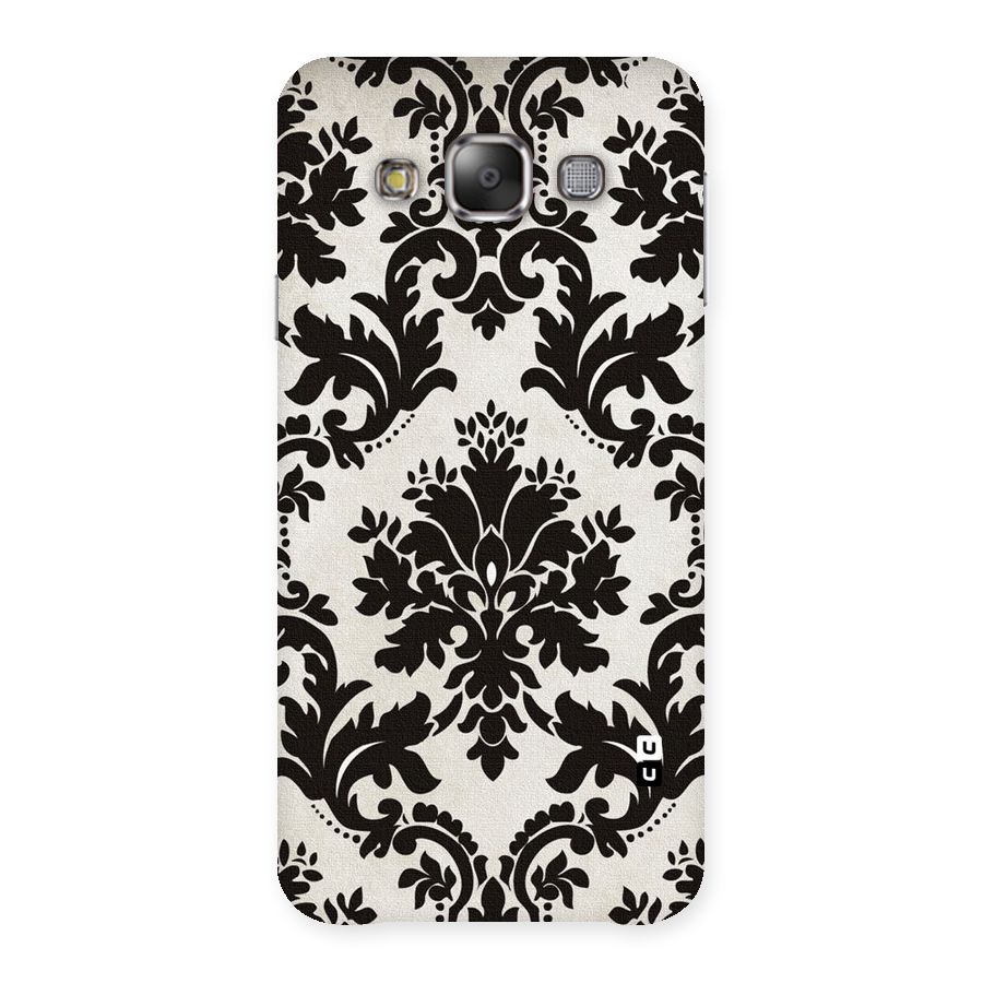 Black Beauty Back Case for Galaxy E7