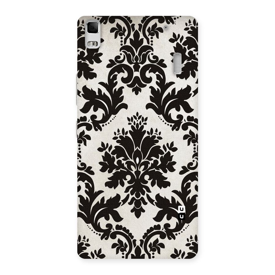 Black Beauty Back Case for Lenovo K3 Note