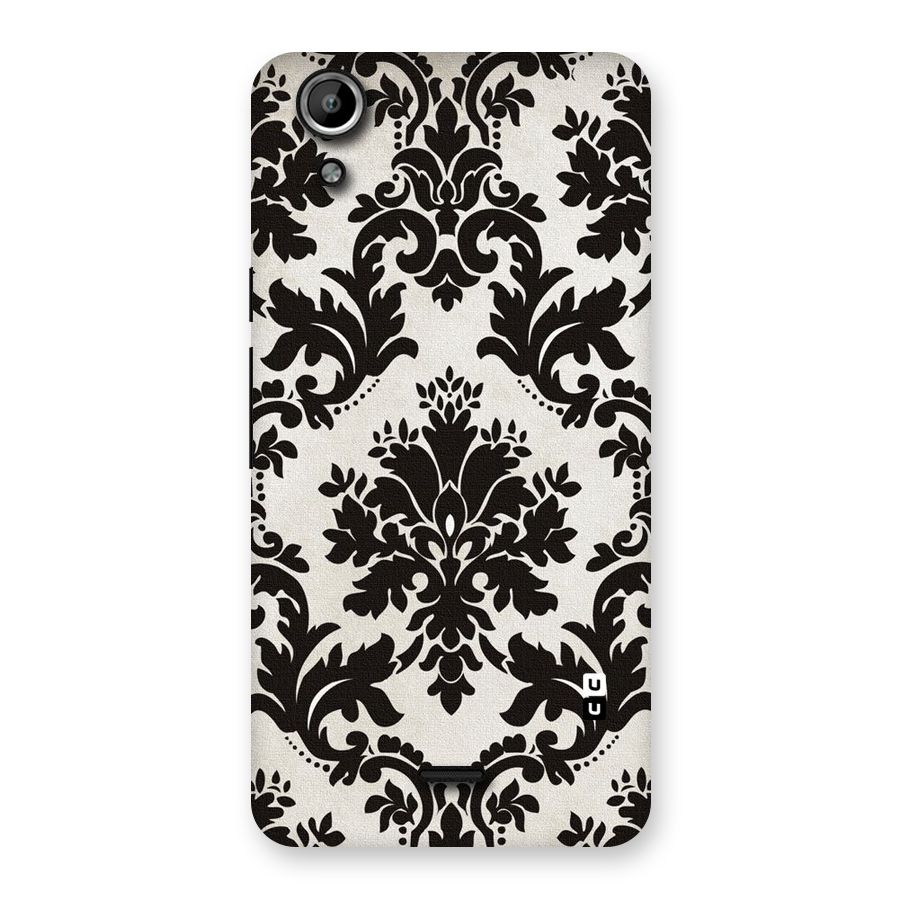 Black Beauty Back Case for Micromax Canvas Selfie Lens Q345