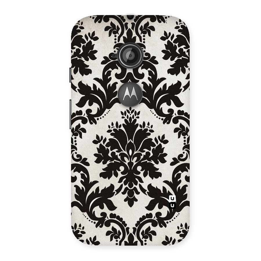 Black Beauty Back Case for Moto E 2nd Gen
