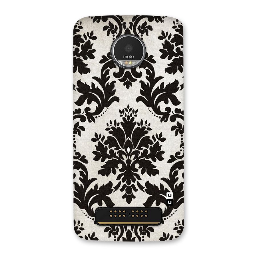 Black Beauty Back Case for Moto Z Play