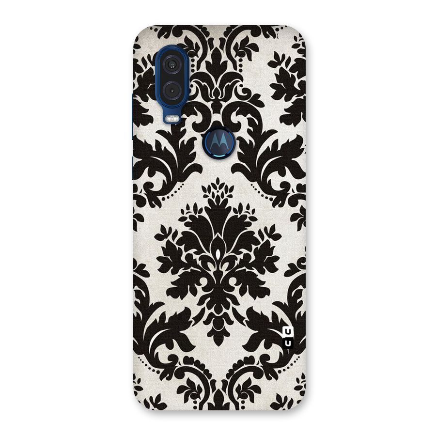 Black Beauty Back Case for Motorola One Vision