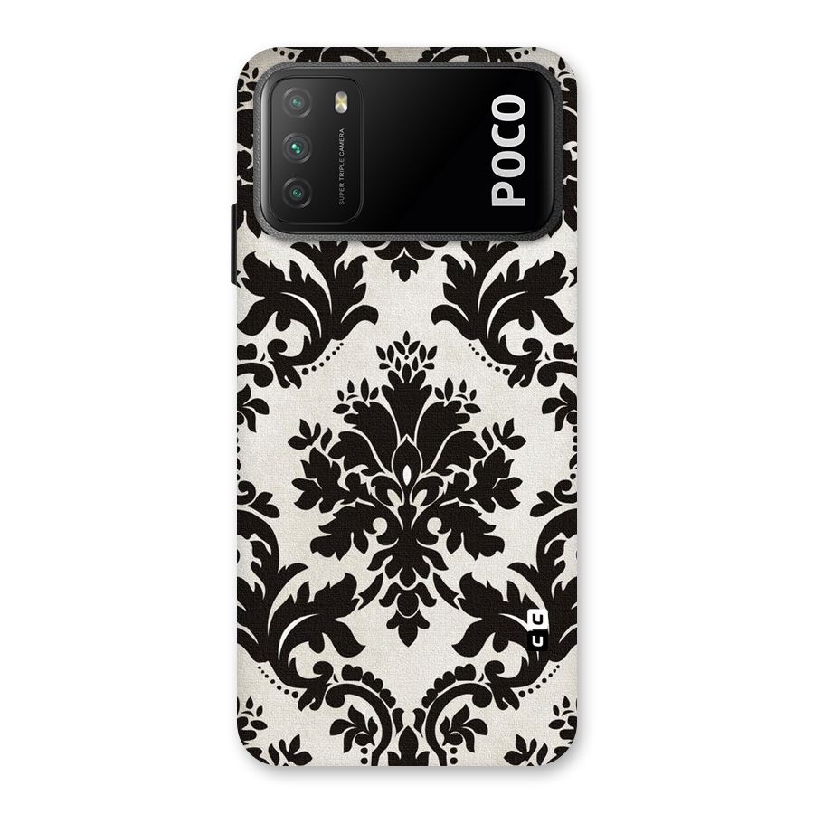 Black Beauty Back Case for Poco M3