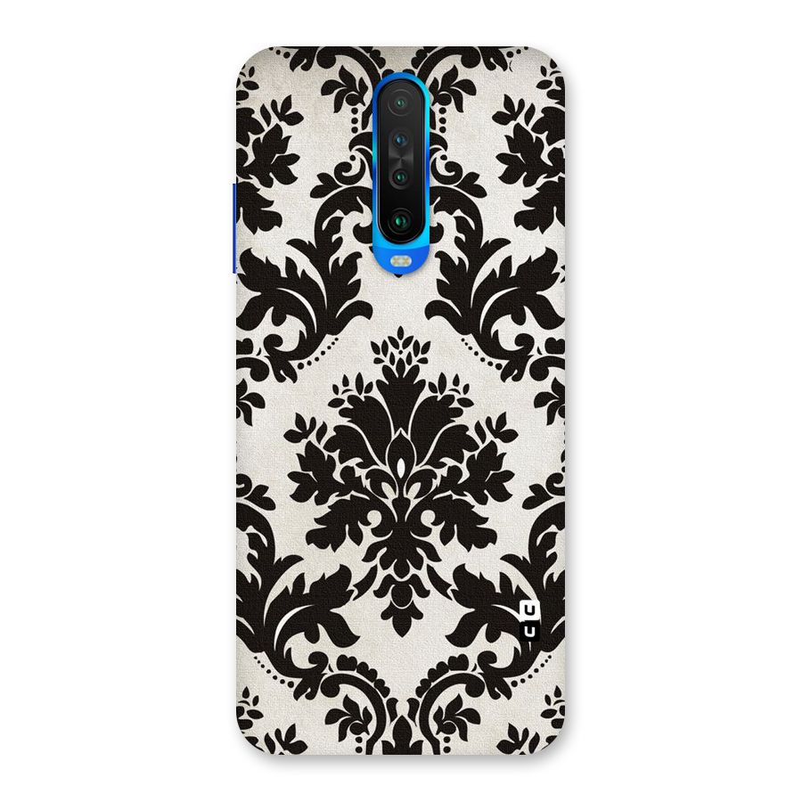 Black Beauty Back Case for Poco X2