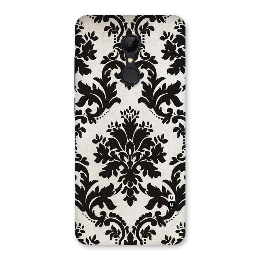 Black Beauty Back Case for Redmi 5