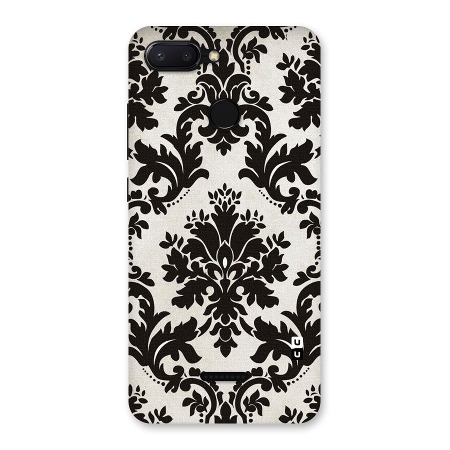 Black Beauty Back Case for Redmi 6
