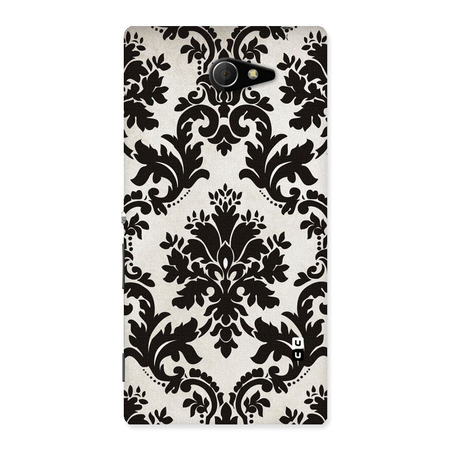 Black Beauty Back Case for Sony Xperia M2