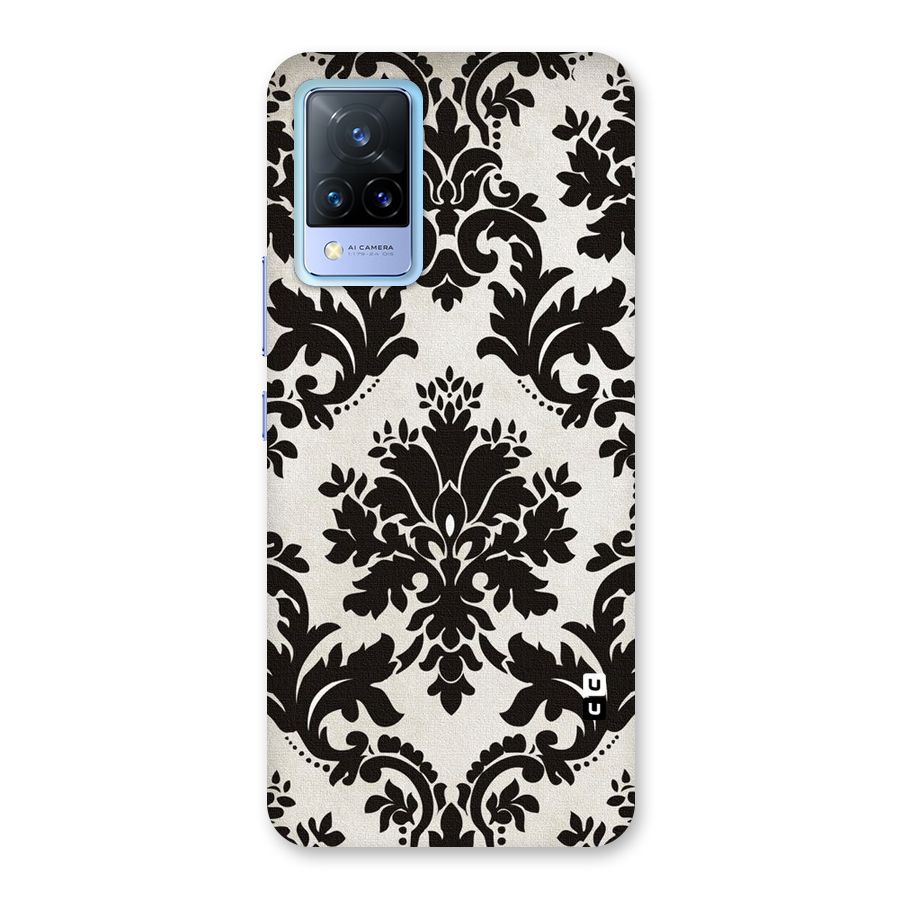 Black Beauty Back Case for Vivo V21 5G