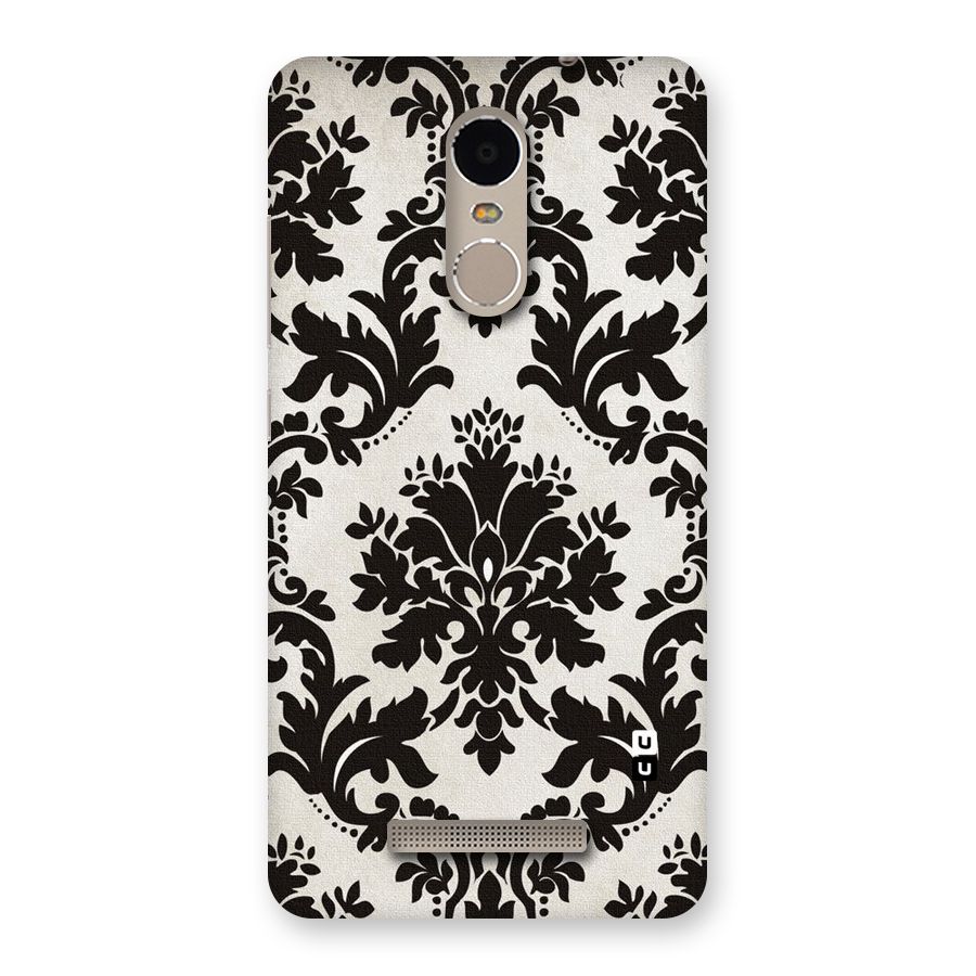 Black Beauty Back Case for Xiaomi Redmi Note 3