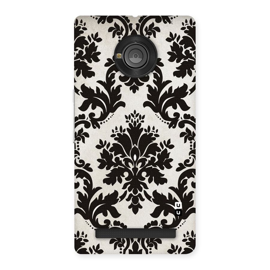 Black Beauty Back Case for Yu Yunique