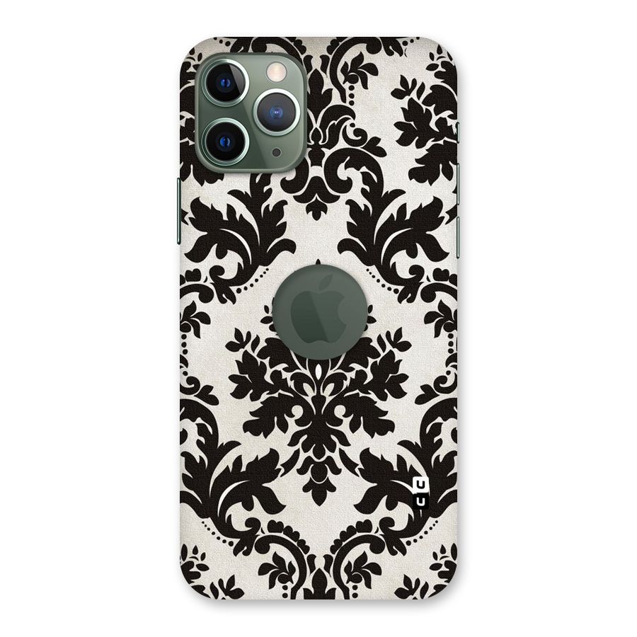 Black Beauty Back Case for iPhone 11 Pro Logo  Cut