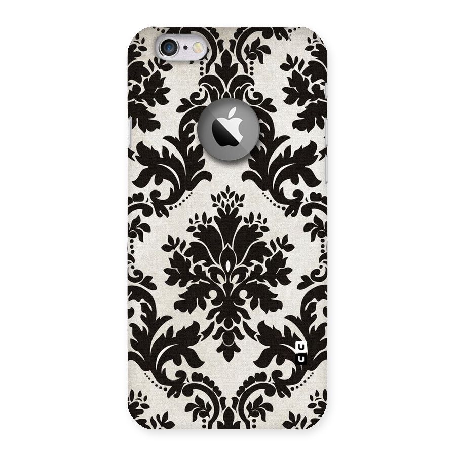 Black Beauty Back Case for iPhone 6 Logo Cut