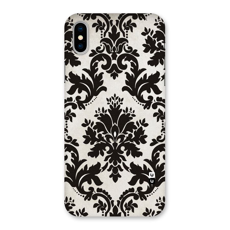 Black Beauty Back Case for iPhone XS