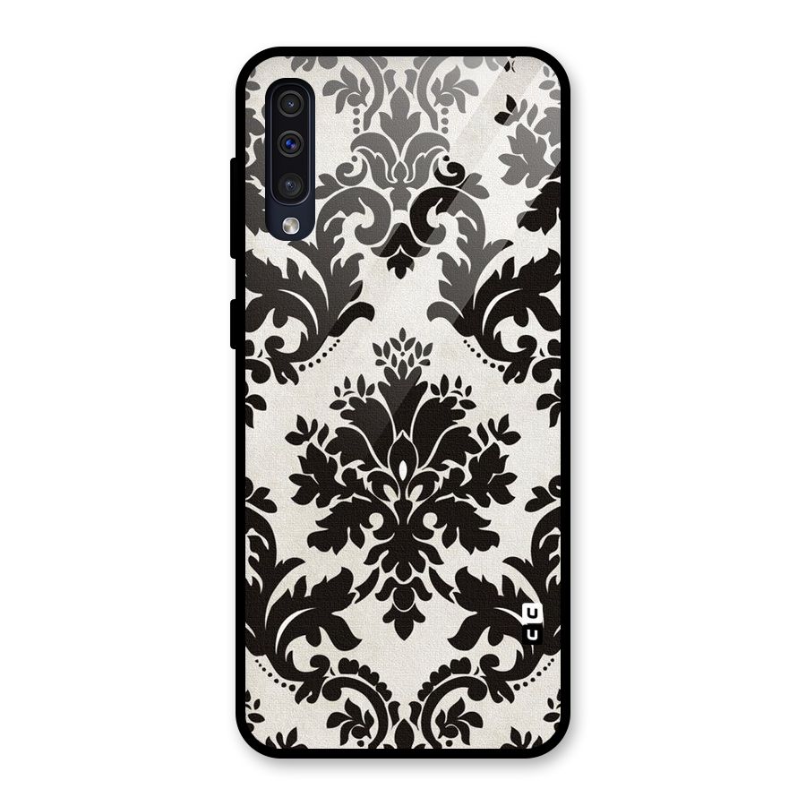 Black Beauty Glass Back Case for Galaxy A30s