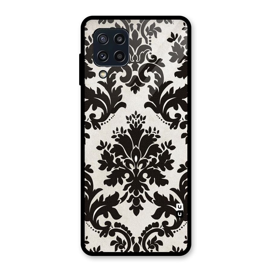 Black Beauty Glass Back Case for Galaxy M32