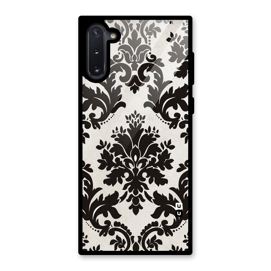 Black Beauty Glass Back Case for Galaxy Note 10