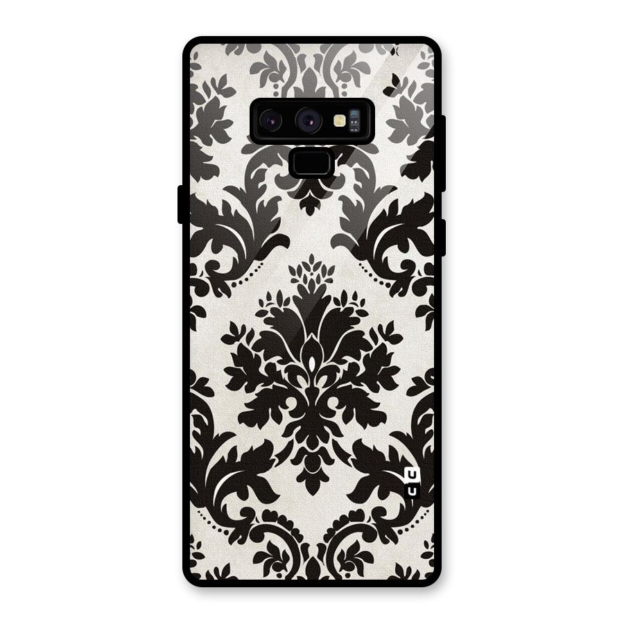 Black Beauty Glass Back Case for Galaxy Note 9
