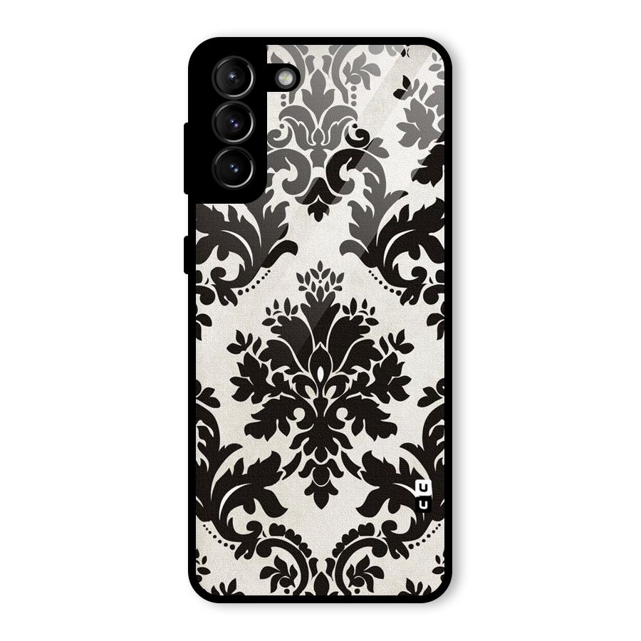 Black Beauty Glass Back Case for Galaxy S21 Plus