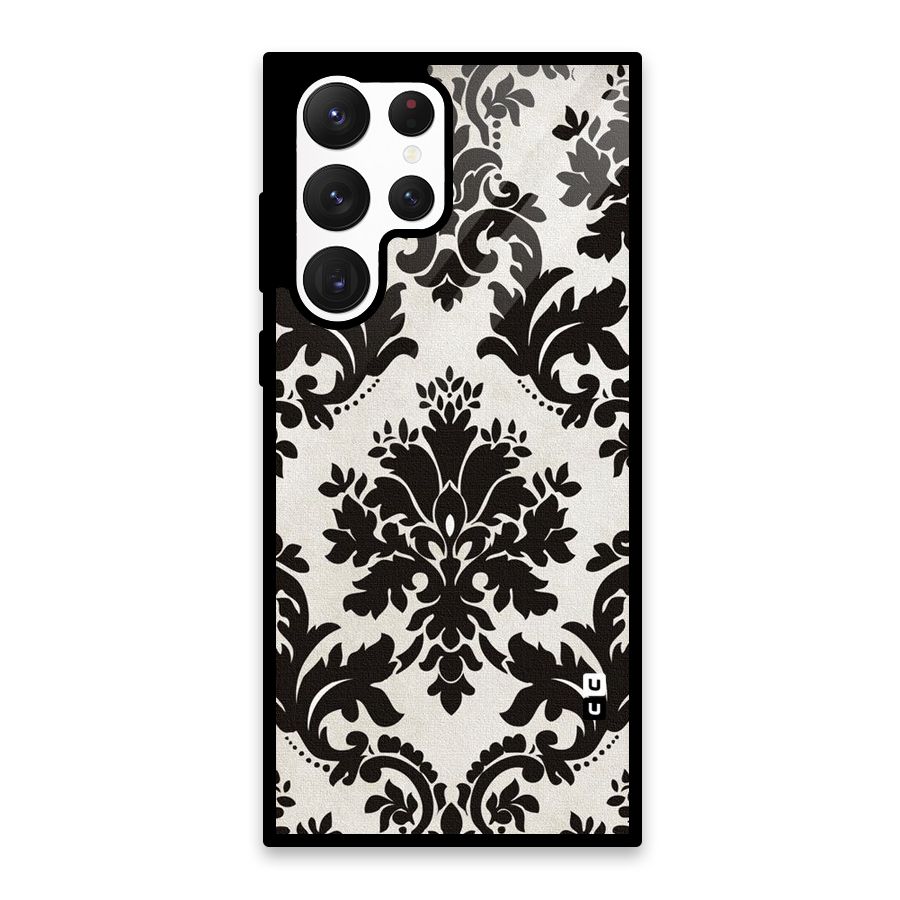 Black Beauty Glass Back Case for Galaxy S22 Ultra 5G