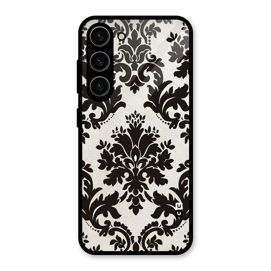 Black Beauty Glass Back Case for Galaxy S23