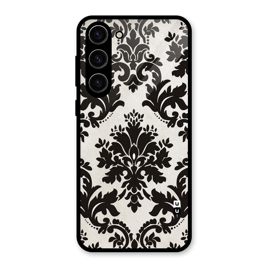 Black Beauty Glass Back Case for Galaxy S23 Plus