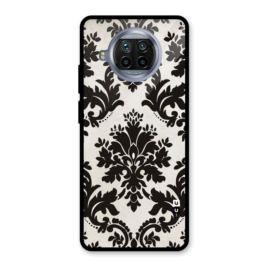 Black Beauty Glass Back Case for Mi 10i