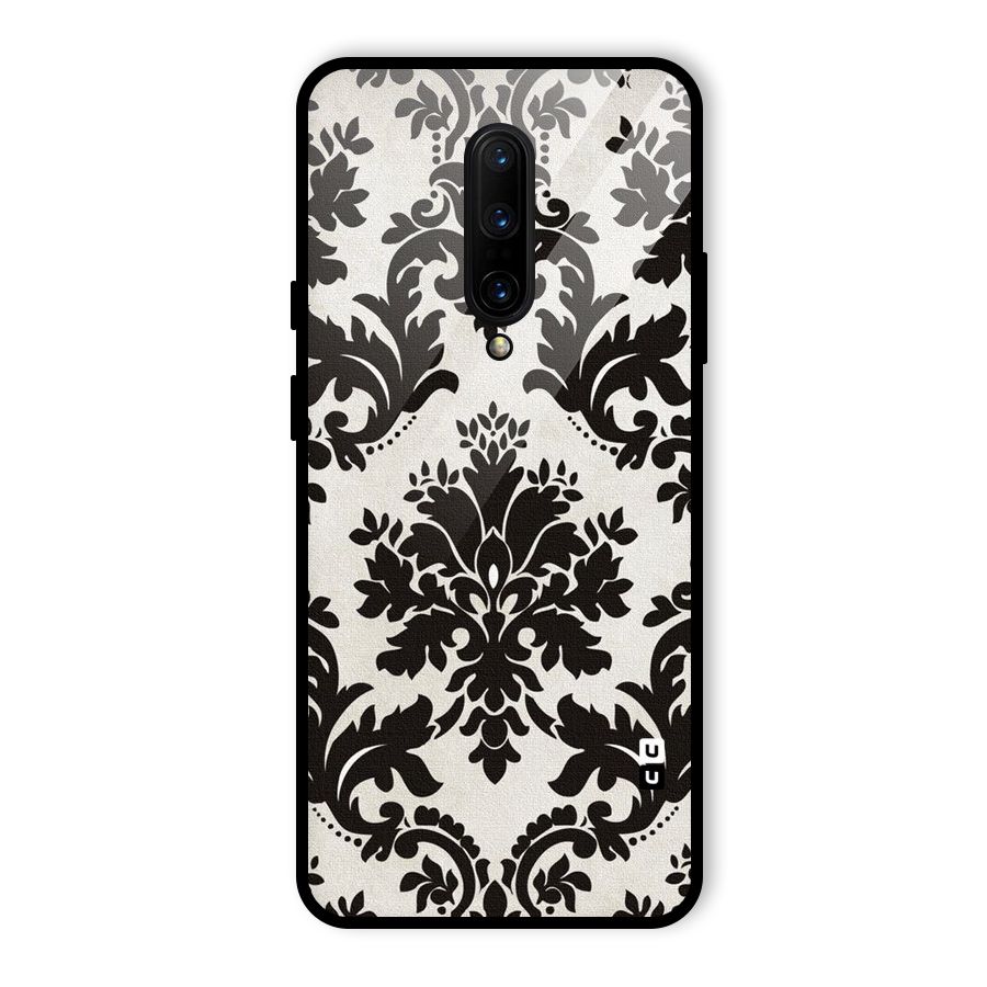 Black Beauty Glass Back Case for OnePlus 7 Pro