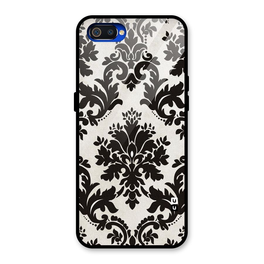 Black Beauty Glass Back Case for Realme C2