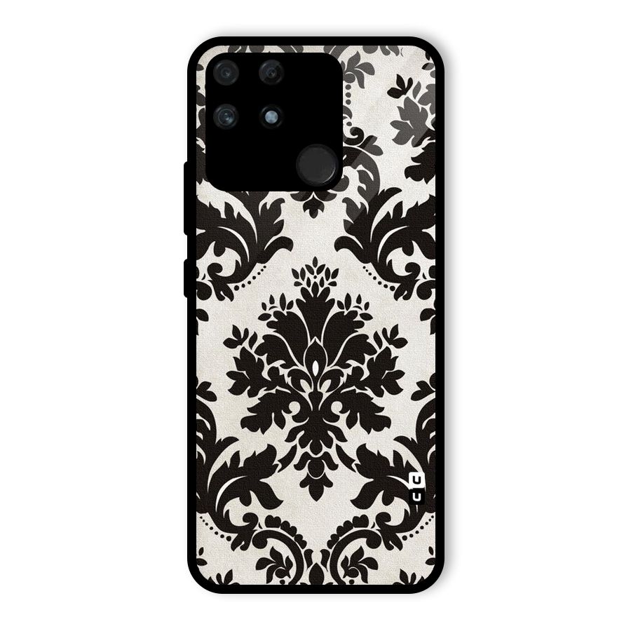 Black Beauty Glass Back Case for Realme Narzo 50A