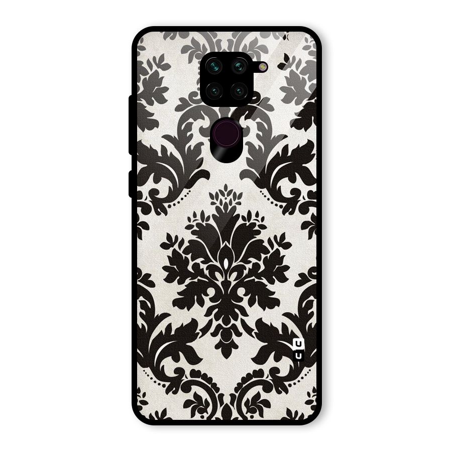 Black Beauty Glass Back Case for Redmi Note 9