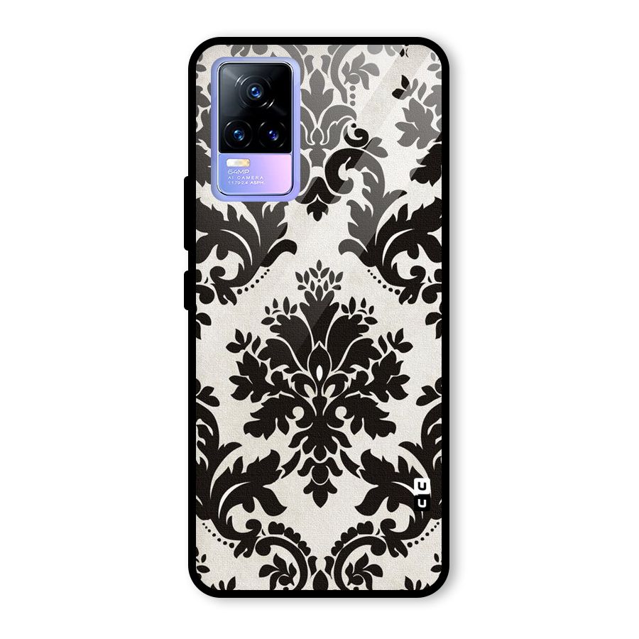 Black Beauty Glass Back Case for Vivo Y73