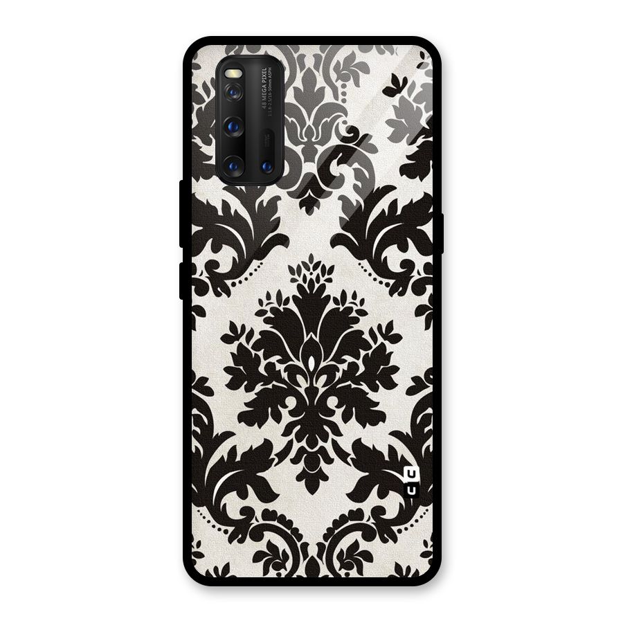 Black Beauty Glass Back Case for Vivo iQOO 3