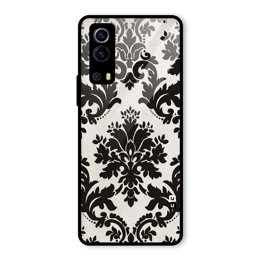 Black Beauty Glass Back Case for Vivo iQOO Z3