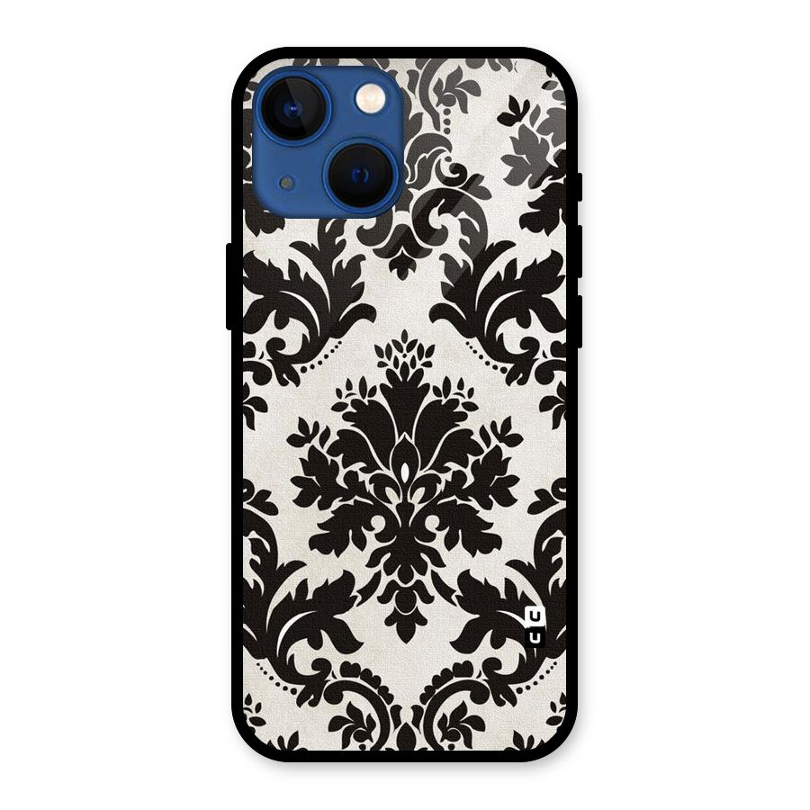Black Beauty Glass Back Case for iPhone 13 Mini