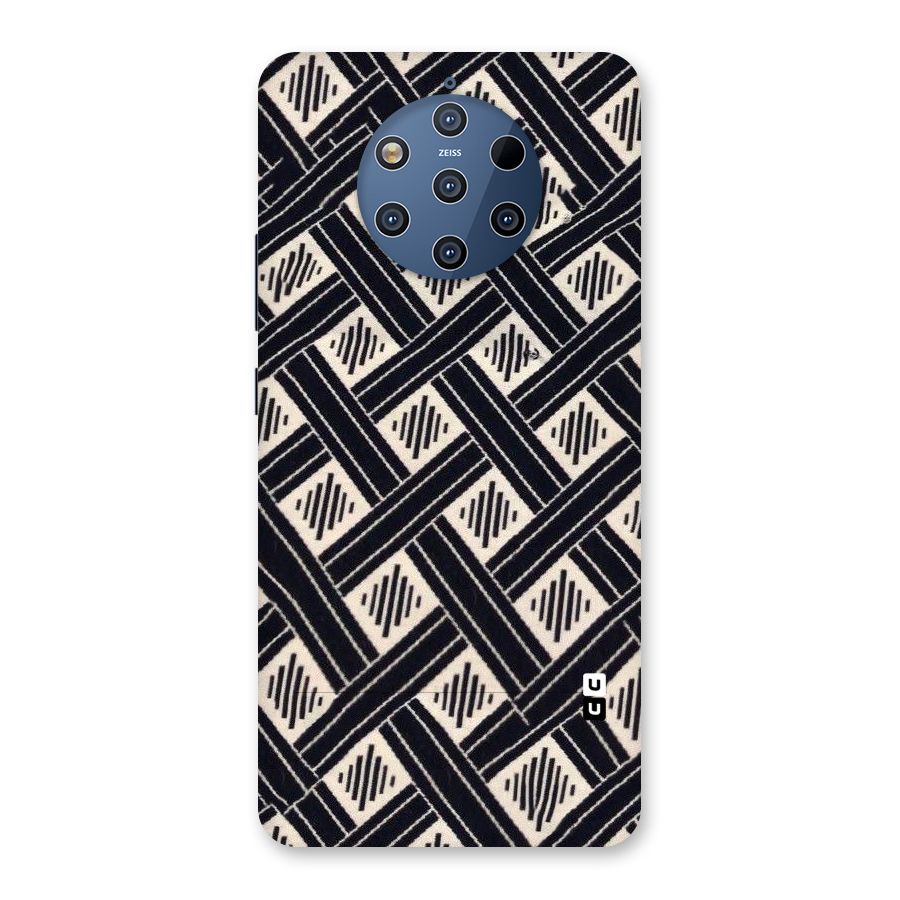 Black Beige Criscros Back Case for Nokia 9 PureView