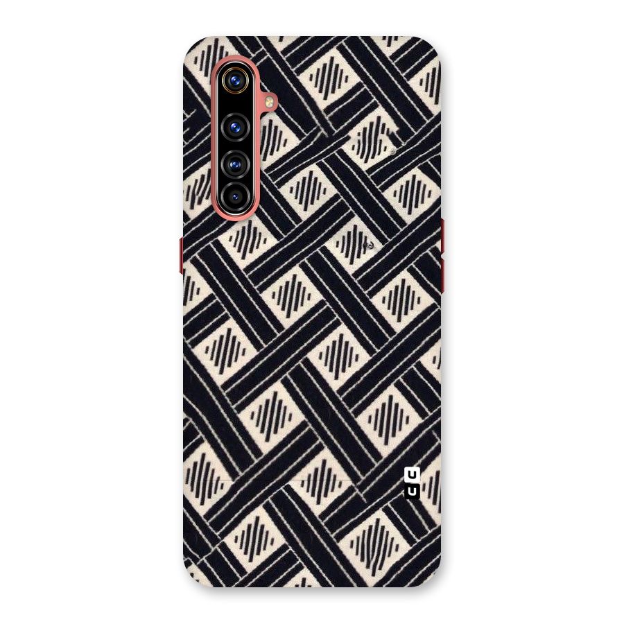 Black Beige Criscros Back Case for Realme X50 Pro