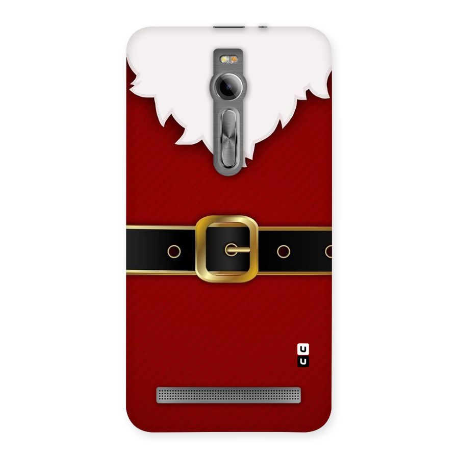 Black Belt Design Back Case for Asus Zenfone 2