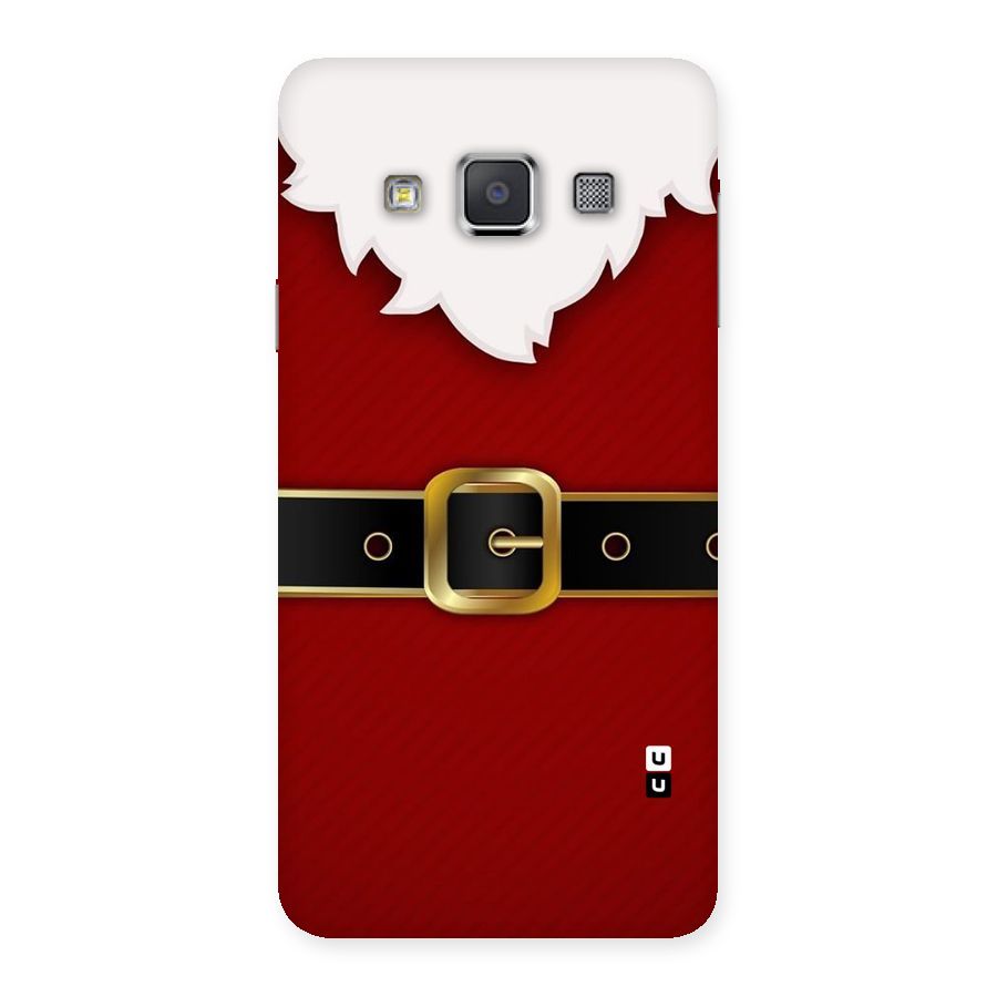 Black Belt Design Back Case for Galaxy A3