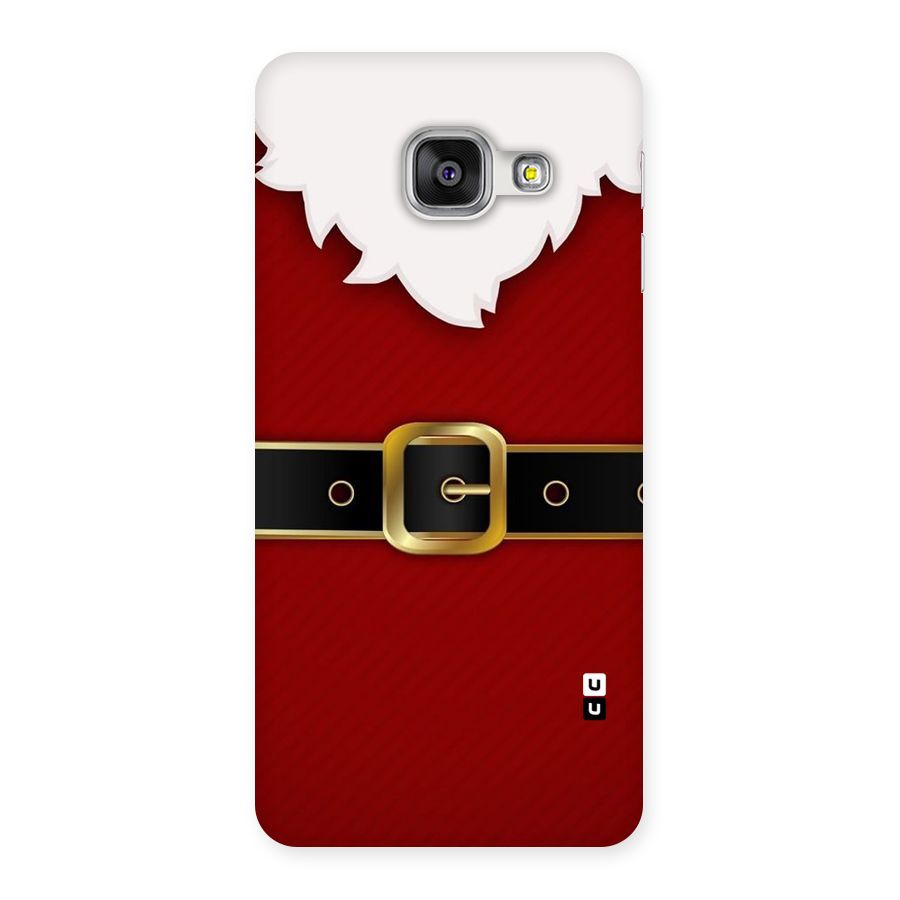 Black Belt Design Back Case for Galaxy A3 2016