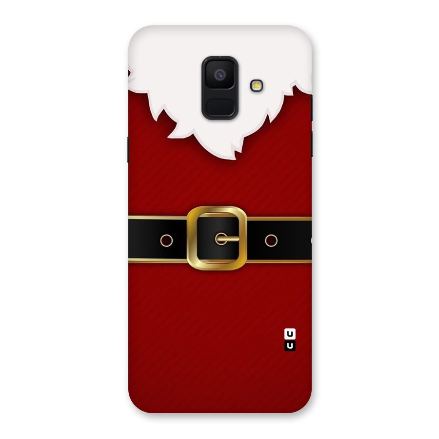 Black Belt Design Back Case for Galaxy A6 (2018)