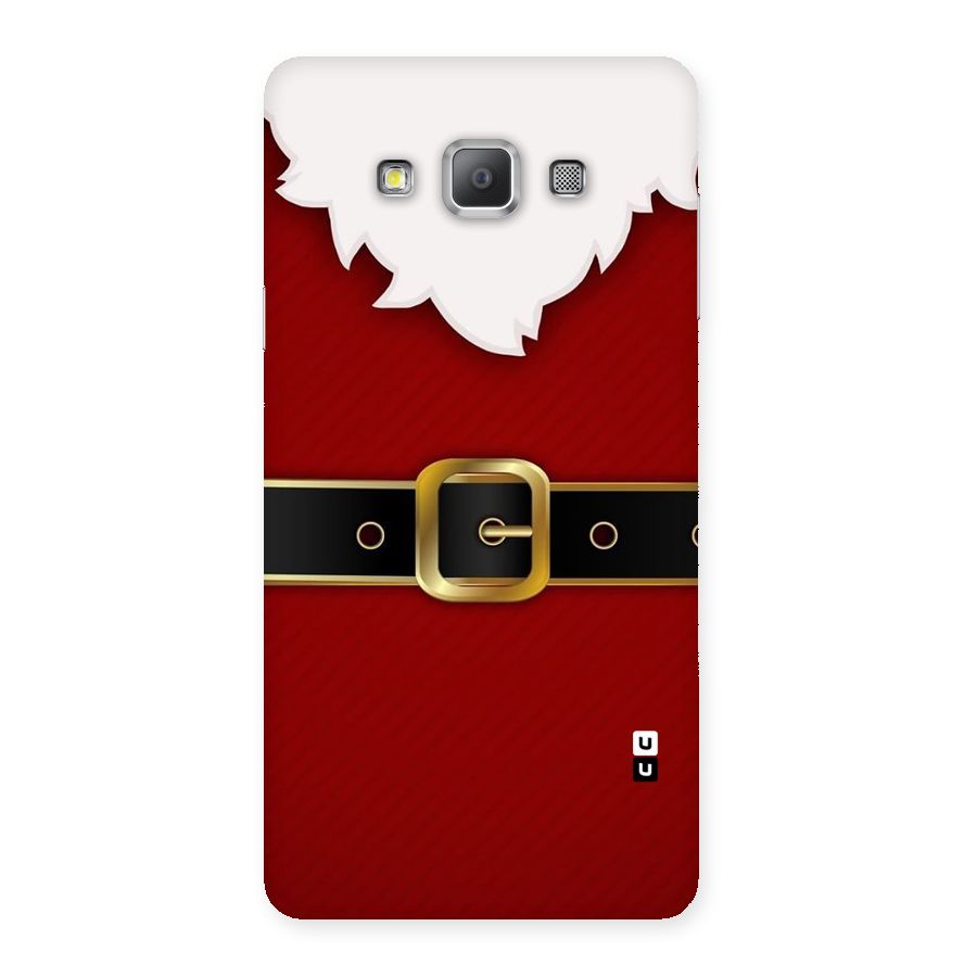 Black Belt Design Back Case for Galaxy A7