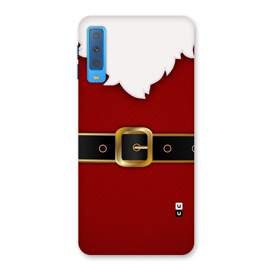 Black Belt Design Back Case for Galaxy A7 (2018)