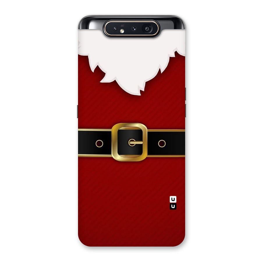 Black Belt Design Back Case for Galaxy A80